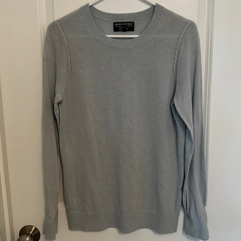 Blue Banana Republic Italian Yarn Sweater NWOT